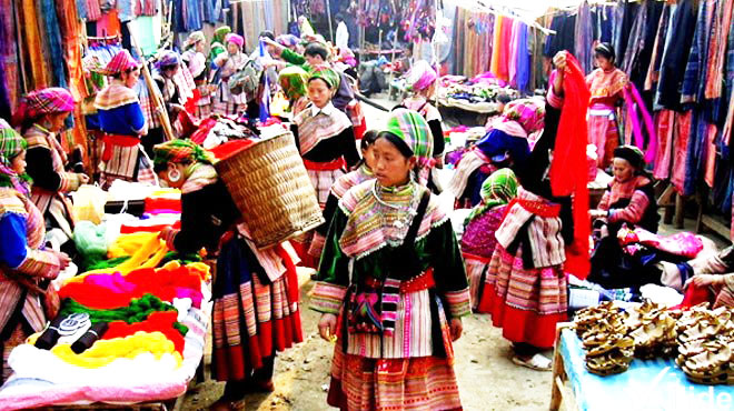 Trải nghiệm chợ địa phương Sapa